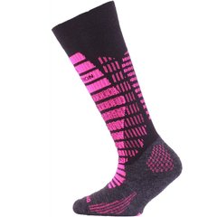 Шкарпетки Lasting SJR XXS дитячі чорні/рожеві
