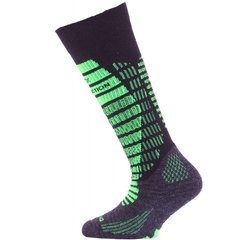 Шкарпетки Lasting SJR XXS дитячі чорні/зелені